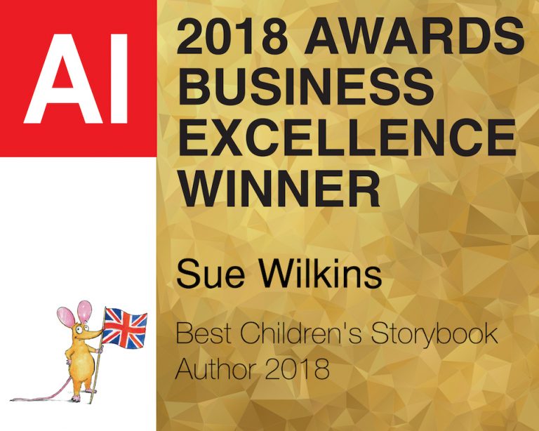 Sue wins Children’s Author Award